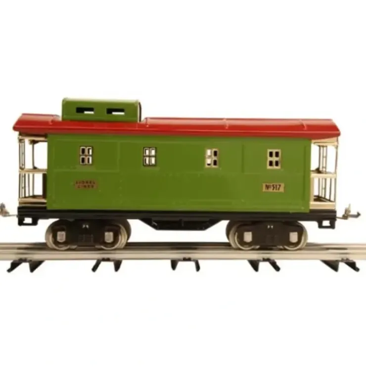 MTH 11-30020 Caboose #517 Green/Red - Your Source for Gaming Essentials* Trains