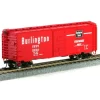 MTH 85-74085 Chicago, Burlington & Quincy HO Scale 40 PS-1 Boxcar #63198 - Your Source for Gaming Essentials* Trains