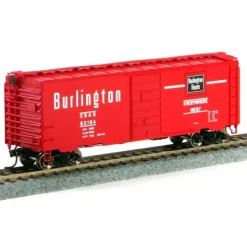 MTH 85-74085 Chicago, Burlington & Quincy HO Scale 40 PS-1 Boxcar #63198 - Your Source for Gaming Essentials* Trains