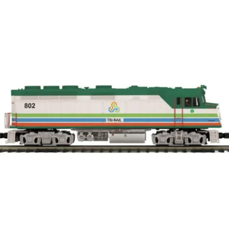 MTH 20-20107-3 Florida Tri-Rail F40PH Non-Powered Diesel Locomotive #802 - Your Source for Gaming Essentials* Trains