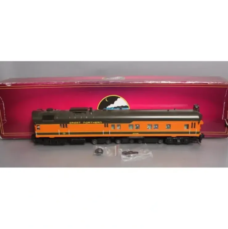 MTH 20-20339-1 Great Northern DC-3 Rail Inspection Car w/Proto-Sound 3.0 #GN 102 - Your Source for Gaming Essentials* Trains