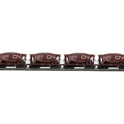 MTH 80-9008-6 HO Canadian National 70-Ton CD Ore Car w/ Load #3 (Set of 4) - Your Source for Gaming Essentials* Trains