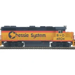 MTH 85-2043-0 HO Chessie System B&O GP38-2 Diesel Engine (DCC Ready) #4804 - Your Source for Gaming Essentials* Trains