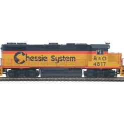 MTH 85-2044-0 HO Chessie System B&O GP38-2 Diesel Engine (DCC Ready) #4817 - Your Source for Gaming Essentials* Trains