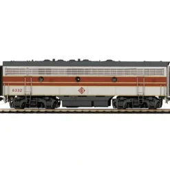 MTH 80-2125-0 HO Erie Lackawanna F-7 B Unit Diesel Locomotive (DCC Ready) #6332 - Your Source for Gaming Essentials* Trains