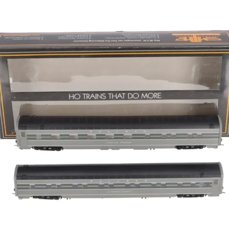 MTH 80-60020 HO New York Central 1940 Sleeper Passenger Car Set (Set of 2) - Your Source for Gaming Essentials* Trains
