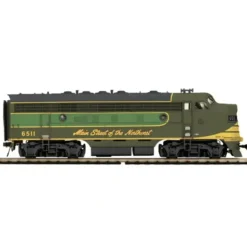 MTH 80-2121-0 HO Northern Pacific F7A Diesel Loco w/NMRA Socket #6511C - Your Source for Gaming Essentials* Trains