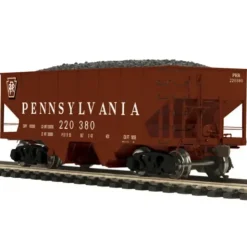 MTH 80-97055 HO PRR USRA 55 Ton 2-Bay Hopper Car #220380 - Your Source for Gaming Essentials* Trains