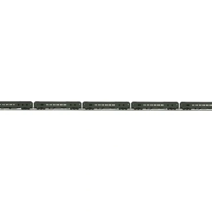 MTH 80-40007 HO Pullman Green Heavyweight Passenger Car Set (Set of 5) - Your Source for Gaming Essentials* Trains