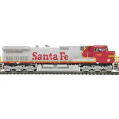 MTH 80-2304-5 HO Santa Fe Dash-9 Diesel w/ P-S 3E+ 3-Rail #629 - Your Source for Gaming Essentials* Trains