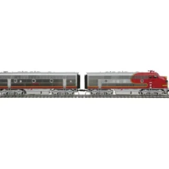 MTH 80-2117-0 HO Santa Fe F-7 A/B Diesel Locomotive Set - DCC Ready (Set of 2) - Your Source for Gaming Essentials* Trains