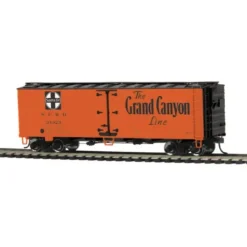MTH 85-78031 HO Santa Fe 40'' Steel Sided Reefer Car #34923 - Your Source for Gaming Essentials* Trains