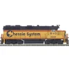 MTH 80-2230-1 HO Scale B&O Chessie Systen GP-35 Diesel w/ PS 3.0 #3545 - Your Source for Gaming Essentials* Trains