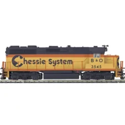 MTH 80-2230-1 HO Scale B&O Chessie Systen GP-35 Diesel w/ PS 3.0 #3545 - Your Source for Gaming Essentials* Trains