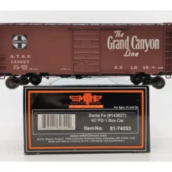 MTH 81-74033 HO Scale Santa Fe 40' PS-1 Box Car #143627 - Your Source for Gaming Essentials* Trains