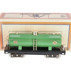 MTH 11-30010 Lionel Corporation Tinplate Green/Brass Oil Car #215 - Your Source for Gaming Essentials* Trains