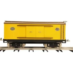 MTH 11-30007 Lionel Std. Gauge No. 214 Yellow & Brown Box Car - Your Source for Gaming Essentials* Trains