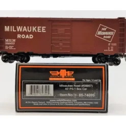 MTH 85-74099 Milwaukee Road HO Scale 40 PS-1 Boxcar #39957 - Your Source for Gaming Essentials* Trains