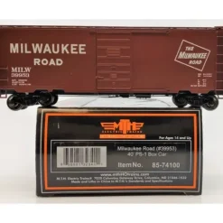 MTH 85-74100 Milwaukee Road HO Scale 40 PS-1 Boxcar #39953 - Your Source for Gaming Essentials* Trains