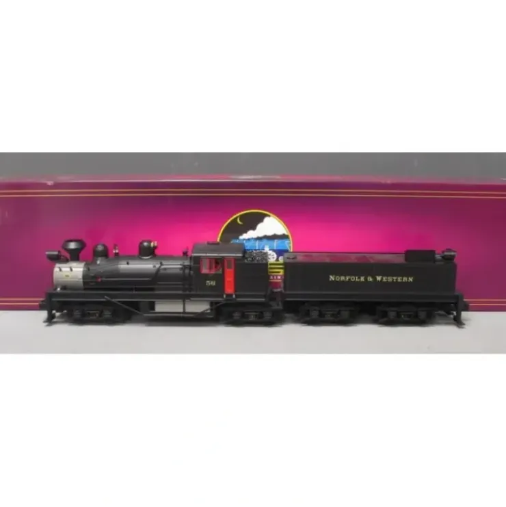 MTH 20-3495-1 Norfolk & Western 4-Truck Shay w/ P-S 3.0 Hi-Rail Wheels #56 - Your Source for Gaming Essentials* Trains