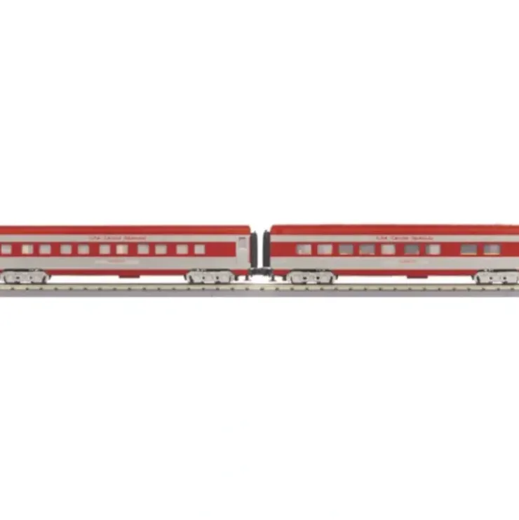 MTH 30-67459 O Gauge M-K-T 60 Streamlined ABS Sleeper/Diner 2-Car Passenger Set LN/Box - Your Source for Gaming Essentials* Trains