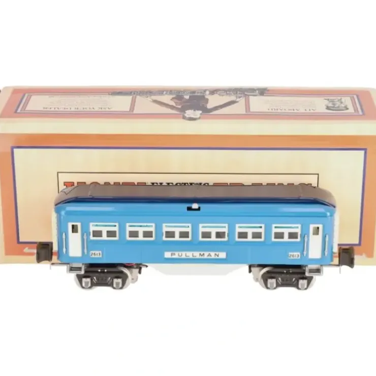 MTH 11-80006 O Gauge No.2613 Two-Tone Blue Pullman Car (w/Nickel Trim) - Your Source for Gaming Essentials* Trains