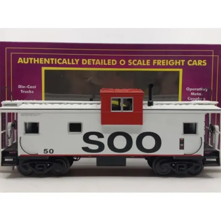 MTH 20-91563 O Gauge SOO Line Extended Vision Caboose #50 LN/Box - Your Source for Gaming Essentials* Trains