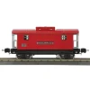 MTH 11-70046 O Gauge Tinplate #2817 Red Caboose w/Nickel - Your Source for Gaming Essentials* Trains