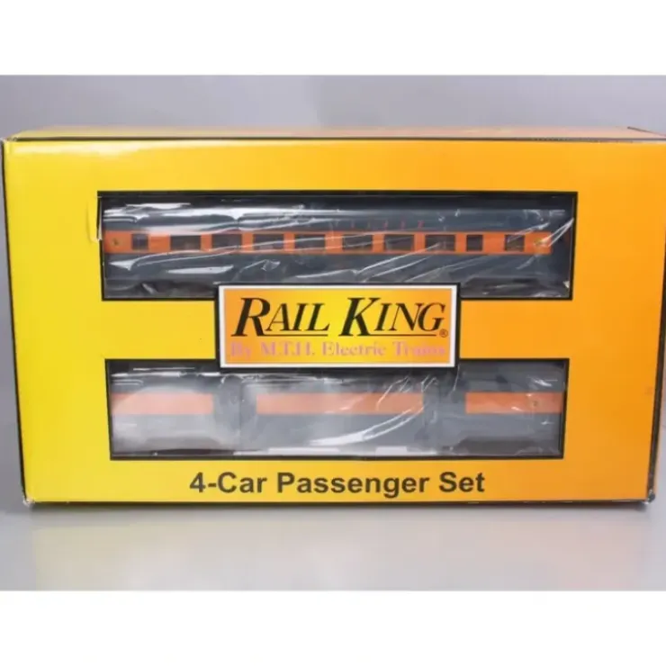 MTH 30-69200 O Long Island RailKing 60' Madison Passenger Car Set (Set of 4) - Your Source for Gaming Essentials* Trains