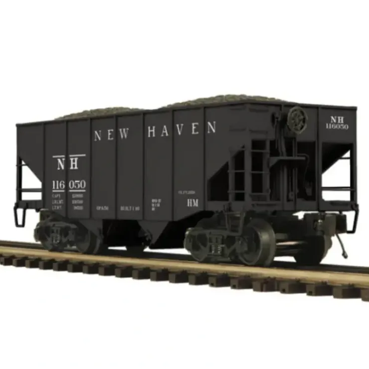 MTH 20-97291 O New Haven 2-Bay Fish Belly Hopper Car #116050 - Your Source for Gaming Essentials* Trains