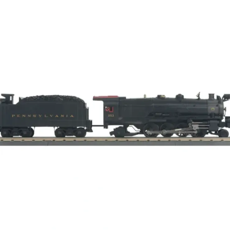 MTH 30-1641-1 O-27 PRR Imperial 2-8-2 L-1 Steam Locomotive w/PS3 #203 - Your Source for Gaming Essentials* Trains