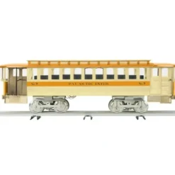 MTH 11-2025-0 Orange & Cream Pay-As-You-Enter Trolley (Traditional) - Your Source for Gaming Essentials* Trains