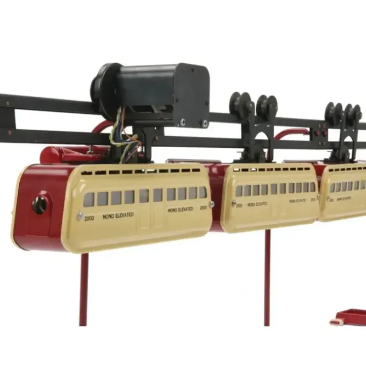 MTH 10-3047-1 O Red/Cream Detroit Monorail Set with Proto-Sound 3.0 - Your Source for Gaming Essentials* Trains
