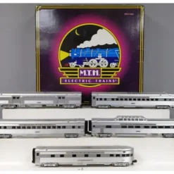 MTH O Santa Fe 70' Streamlined Passenger Car Set (Set of 5) VG - Your Source for Gaming Essentials* Trains