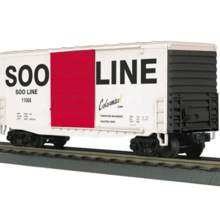 MTH 30-74688 O Scale Soo Line 40' High Cube Boxcar #11068 - Your Source for Gaming Essentials* Trains