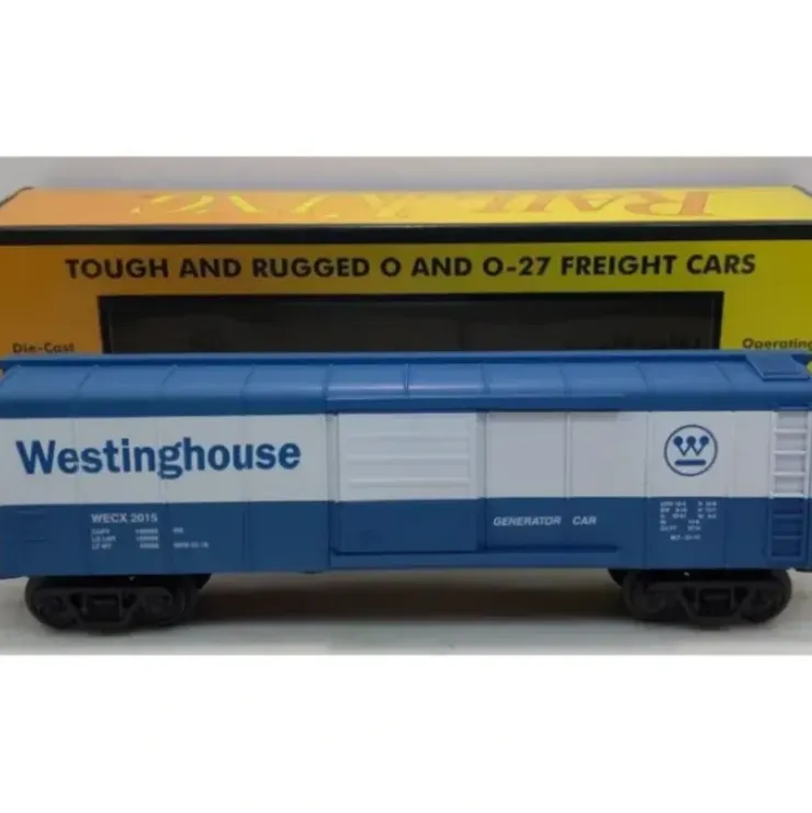 MTH 30-74802 O Westinghouse Round Roof Boxcar w/Generator - Your Source for Gaming Essentials* Trains