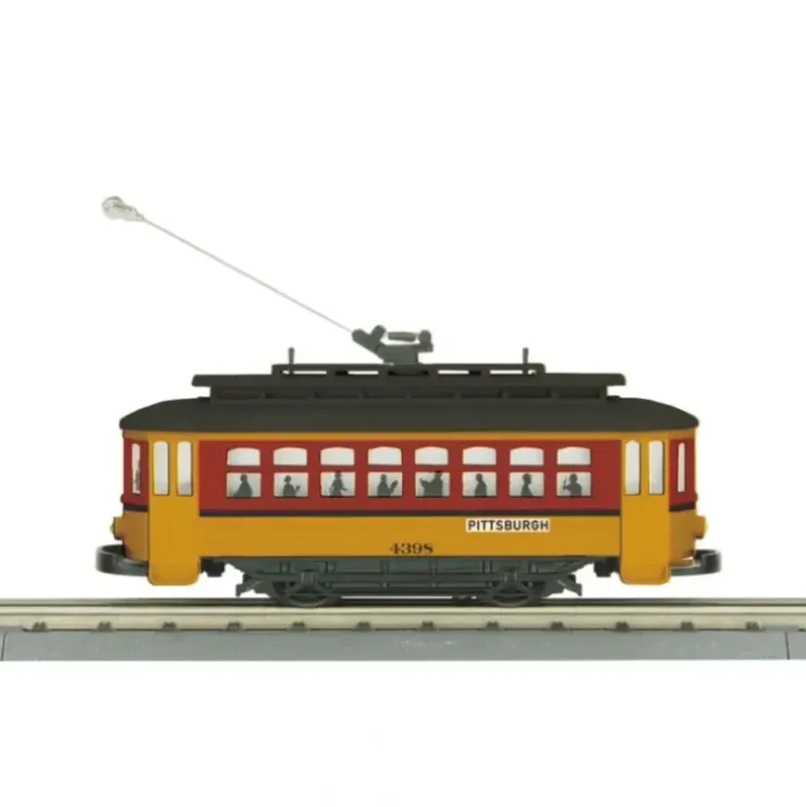 MTH 30-5142 Pittsburgh Bump-n-Go Trolley Electric Locomotive #4398 - Your Source for Gaming Essentials* Trains