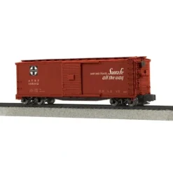 MTH 35-74012 S Scale ATSF Box Car #145002 - Your Source for Gaming Essentials* Trains