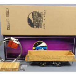 MTH 10-1197-0 Standard Gauge No. 200 Powered Wooden Gondola EX/Box - Your Source for Gaming Essentials* Trains