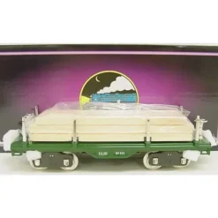MTH 10-1118 Standard Gauge 511 Tinplate Flatcar with Wood Load LN/Box - Your Source for Gaming Essentials* Trains