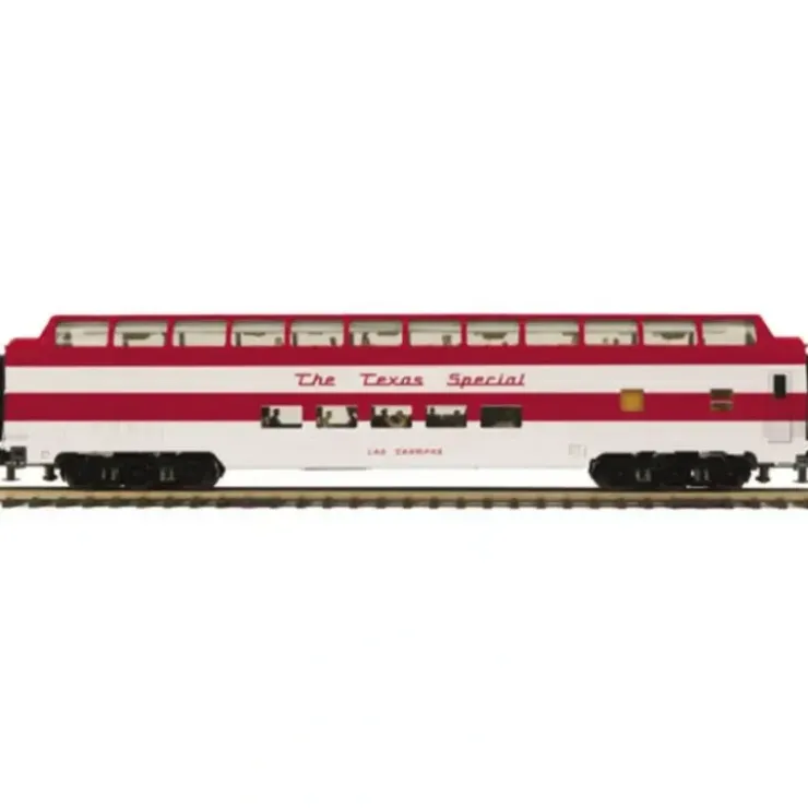 MTH 20-67228 Texas Special 70' Smooth Full Vista Dome Passenger Car - Your Source for Gaming Essentials* Trains
