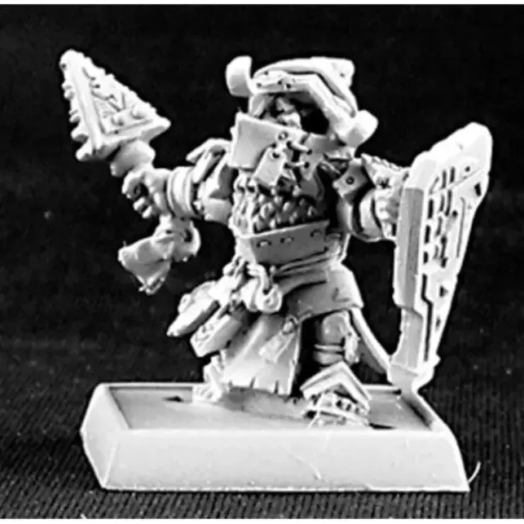 Tabletop Miniatures>Nakalak, Bloodstone Gnome Tunnel Knight Sergeant #14430 Unpainted Mini - Your Source for Gaming Essentials