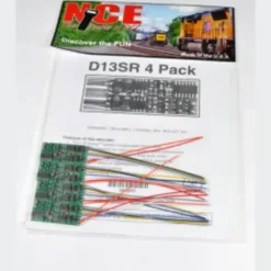 NCE 0101 D13SR HO Decoder Package (4) - Your Source for Gaming Essentials* Trains