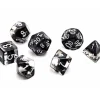 Dice>Neutron Dice 7 Piece Polyhedral DnD Dice Set - Smoke - Your Source for Gaming Essentials