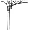 NJ International 525-4004 HO Cantilever Signal Bridge Double Track Kit - Your Source for Gaming Essentials* Trains