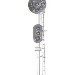 NJ International 1046 HO Scale Brass PRR Home Type Position Dual Head Signal - Your Source for Gaming Essentials* Trains