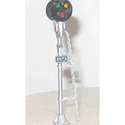 NJ International 1056 HO Scale 3-Light Bi-Directional G Type Double Signal - Your Source for Gaming Essentials* Trains