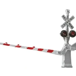NJ International 2160 N Scale Red & White Crossing Gate Type "A" Signal (2) - Your Source for Gaming Essentials* Trains