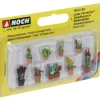 Noch 14012 Assrtd Flower Pots #2 (9 Pcs) - Your Source for Gaming Essentials* Trains