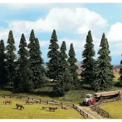 Noch 26322 HO Fir Trees 6.7" to 7.88" (Pack of 10) - Your Source for Gaming Essentials